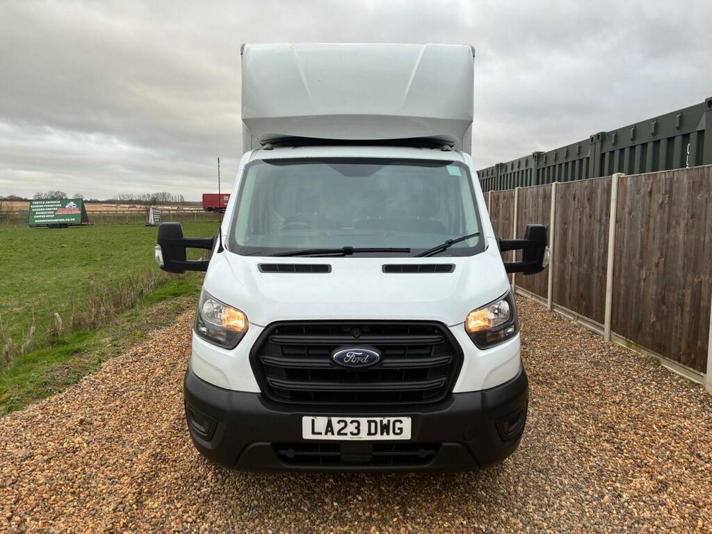 Ford Transit Custom Chassis Cab 2.0 350 Ecoblue Leader Fwd L4 Euro 6 LA23DWG White #3