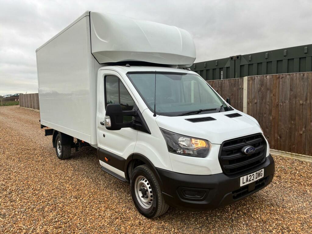 Ford Transit Custom Chassis Cab 2.0 350 Ecoblue Leader Fwd L4 Euro 6 White