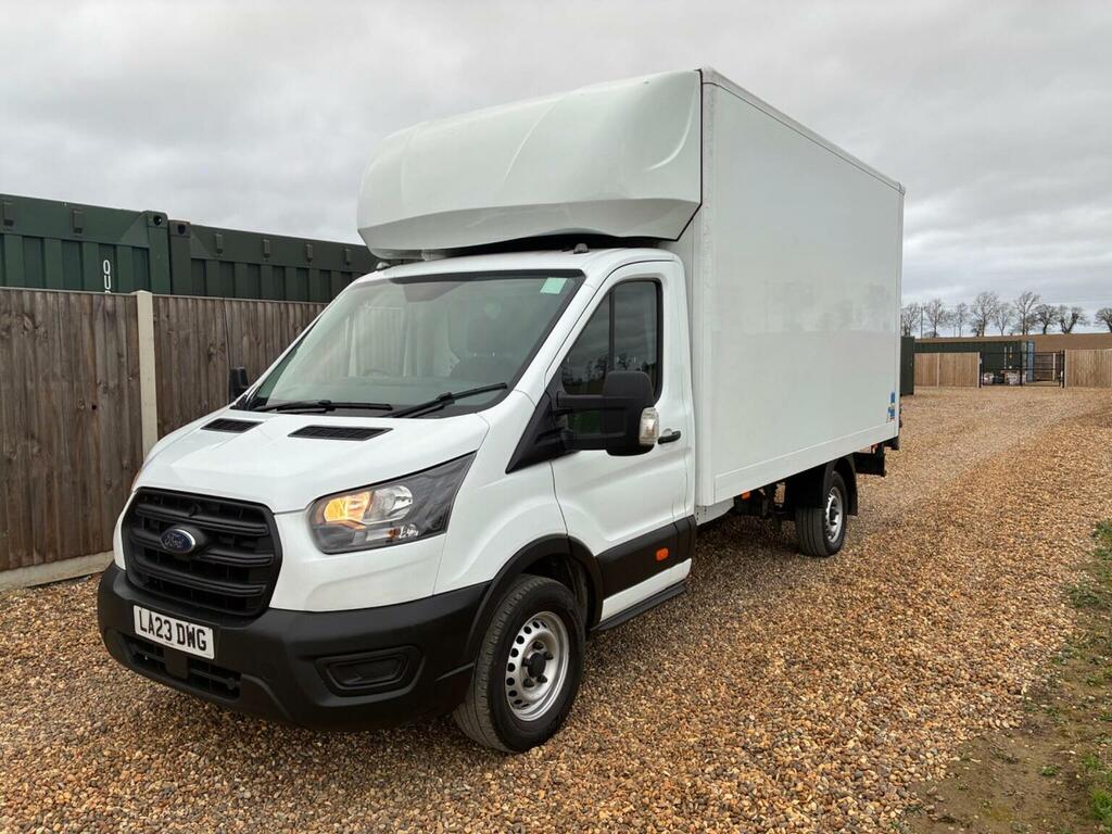 Ford Transit Custom Chassis Cab 2.0 350 Ecoblue Leader Fwd L4 Euro 6 LA23DWG White #5