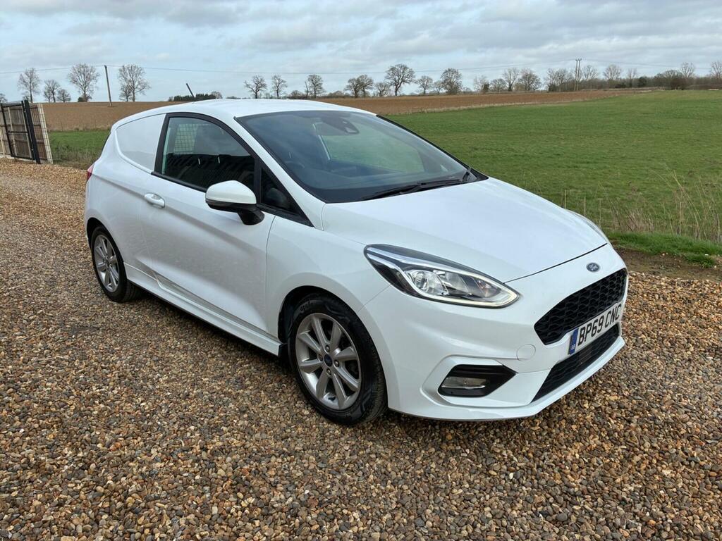Ford Fiesta Car Derived Van 1.5 Tdci Sport Euro 6 Ss 2 BP69CNC White #5