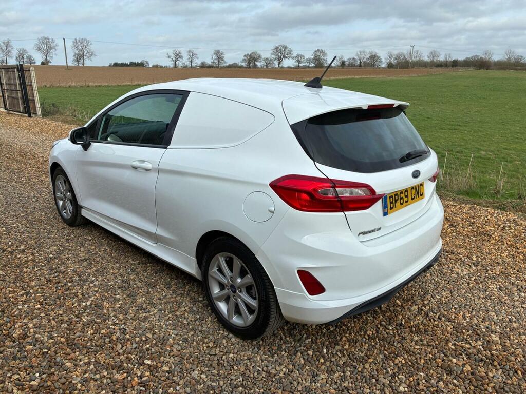 Ford Fiesta Car Derived Van 1.5 Tdci Sport Euro 6 Ss 2 BP69CNC White #4