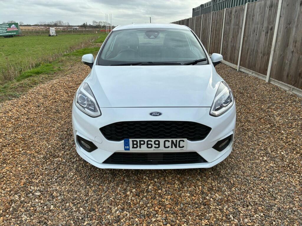 Ford Fiesta Car Derived Van 1.5 Tdci Sport Euro 6 Ss 2 BP69CNC White #2