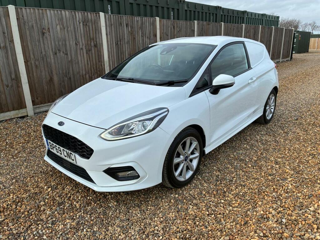 Ford Fiesta Car Derived Van 1.5 Tdci Sport Euro 6 Ss 2 BP69CNC White #6