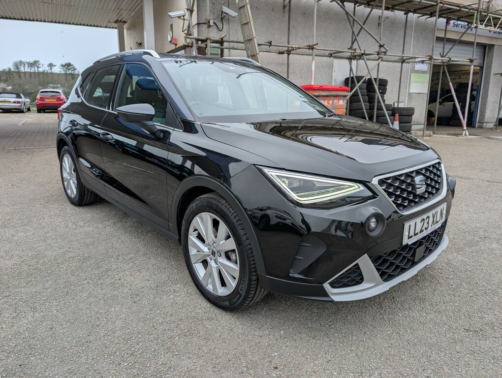 Seat Arona 1.0 Tsi Xperience Only 8 100 Miles LL23XLN Black #2