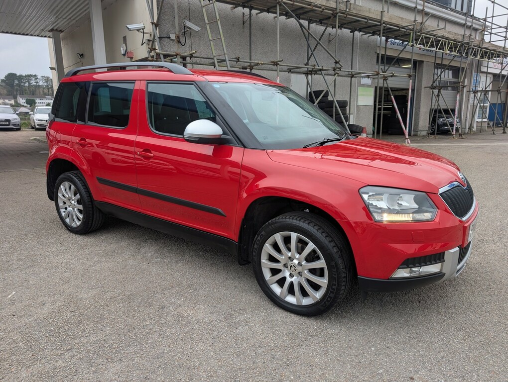 Skoda Yeti 2.0 Tdi Se PN65OZA Red #3