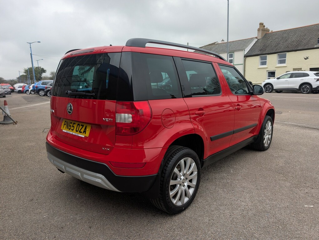 Skoda Yeti 2.0 Tdi Se PN65OZA Red #5