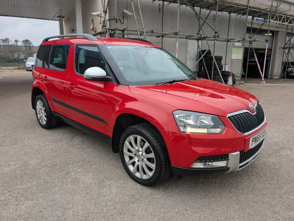 Skoda Yeti 2.0 Tdi Se PN65OZA Red #2
