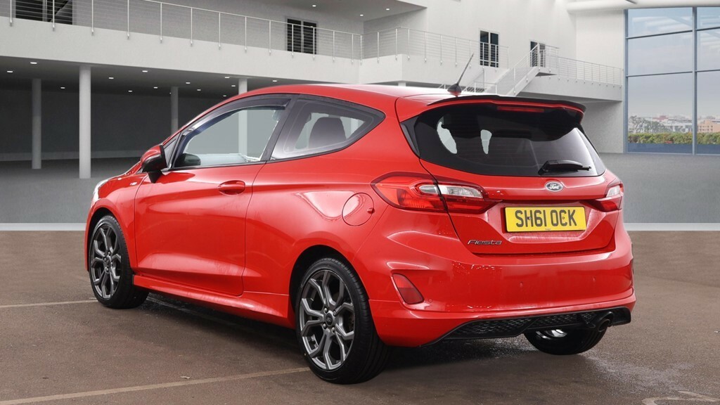 Ford Fiesta 1.0 T Ecoboost St-line SH61OCK Red #4