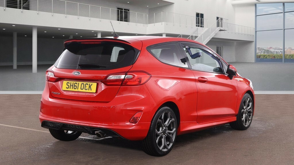 Ford Fiesta 1.0 T Ecoboost St-line SH61OCK Red #3