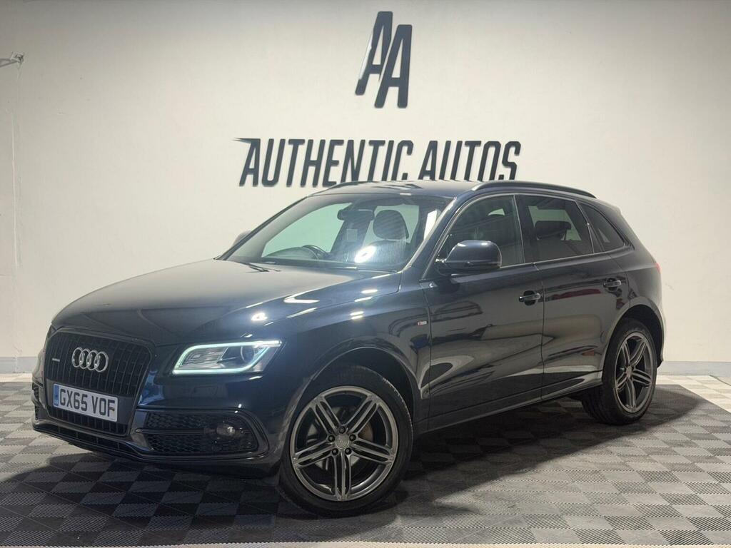 Audi Q5 2.0 Tdi S Line Plus S Tronic Quattro Euro 6 Ss GX65VOF Blue #2
