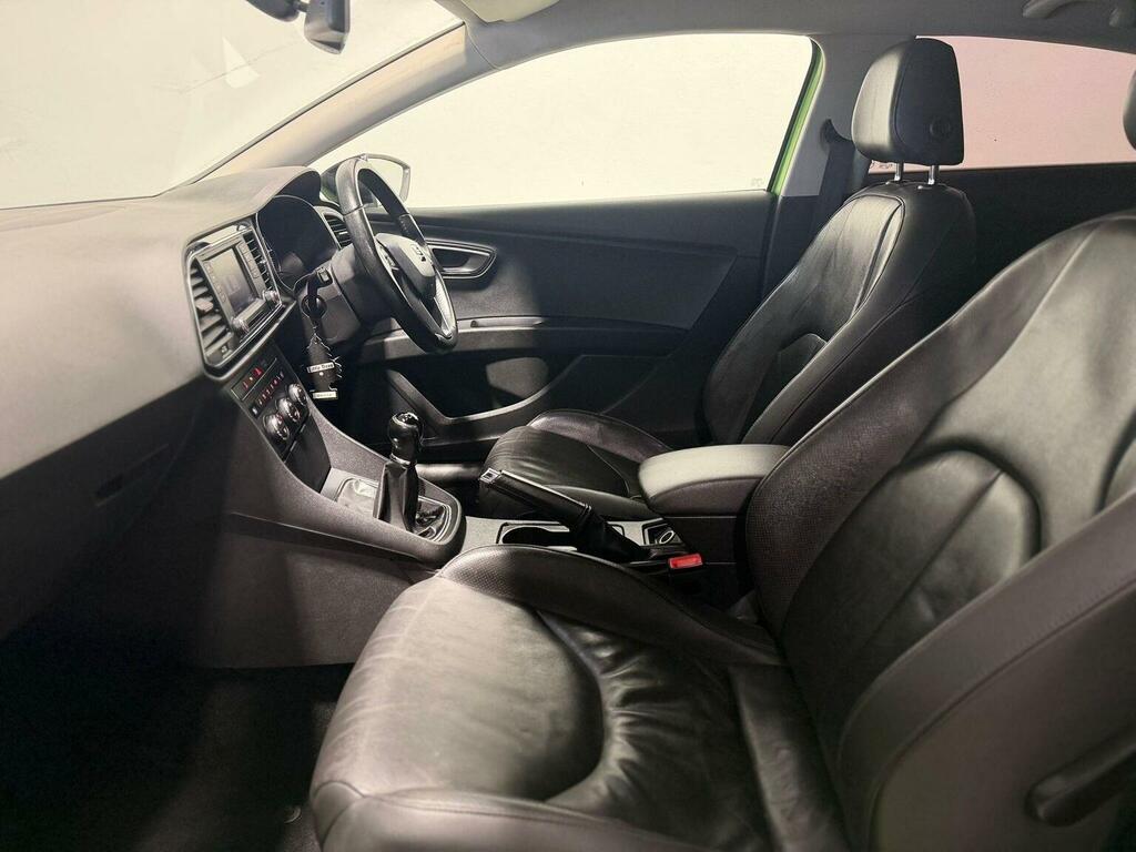 Seat Leon 1.6 Tdi Cr Se Sport Coupe Euro 5 Ss 2013 Green #5