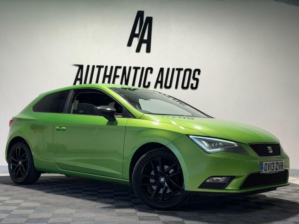 Seat Leon 1.6 Tdi Cr Se Sport Coupe Euro 5 Ss 2013 Green