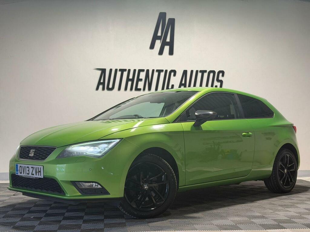 Seat Leon 1.6 Tdi Cr Se Sport Coupe Euro 5 Ss 2013 Green #2