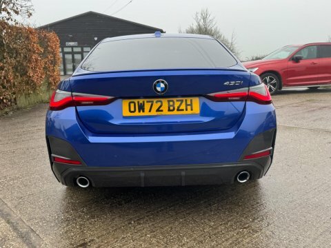 BMW 4 Series 2.0 430I M OW72BZH Blue #6