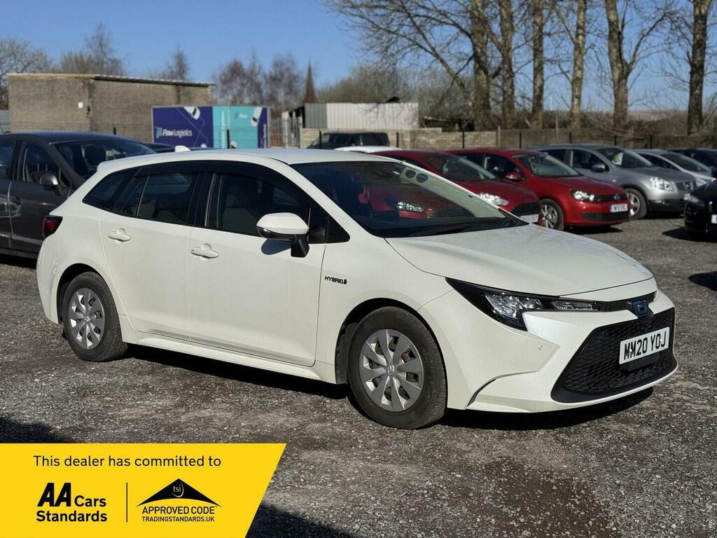 Toyota Corolla Estate 1.8 Vvt-h Design Touring Sports White