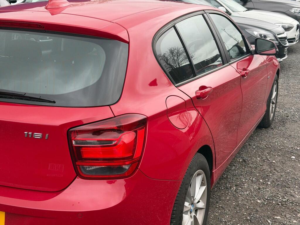 BMW 1 Series Hatchback 1.6 116I Sport Hatchback Red #6