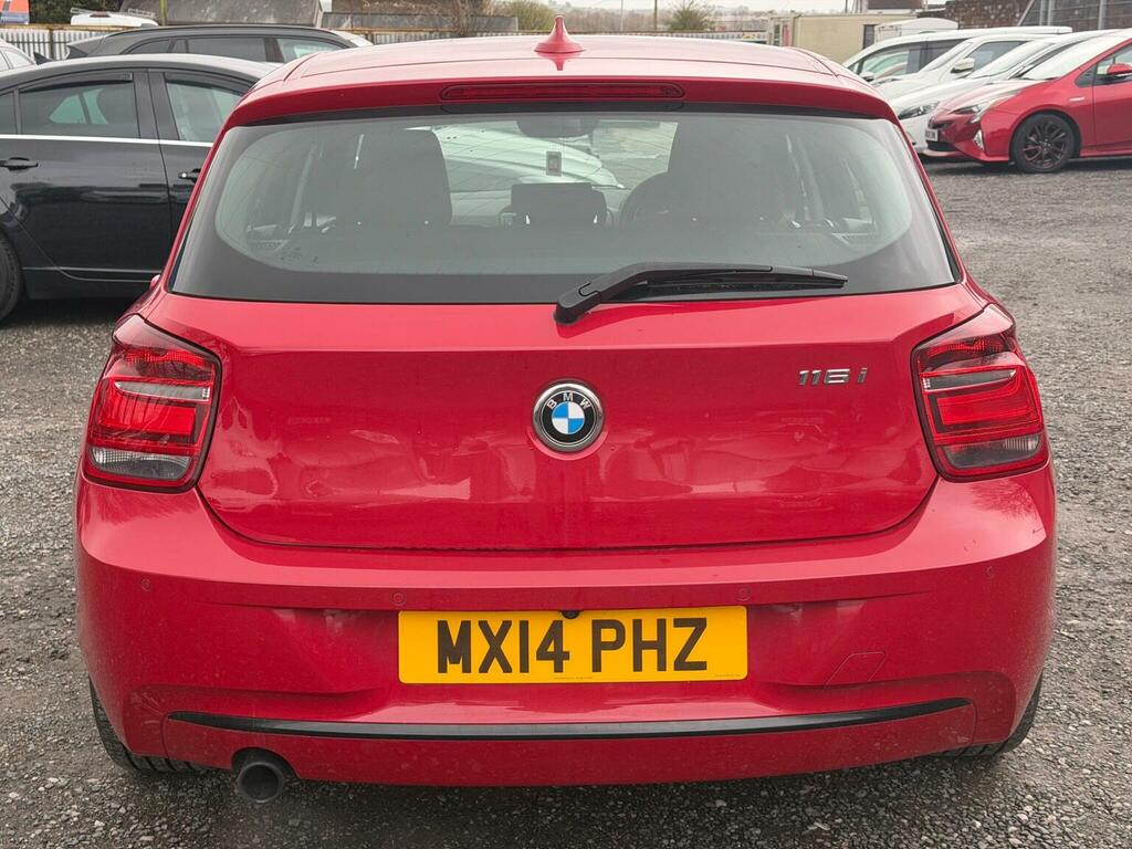 BMW 1 Series Hatchback 1.6 116I Sport Hatchback Red #5