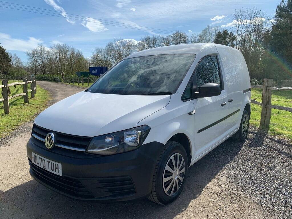 Volkswagen Caddy Panel Van 2.0 Tdi C20 Startline Swb Euro 6 Ss 5 DL70TUH White #2