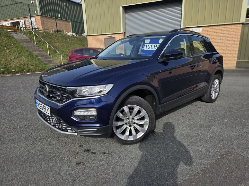 Volkswagen T-Roc Suv 1.6 Tdi Se 2019 SK69ELC Blue #2