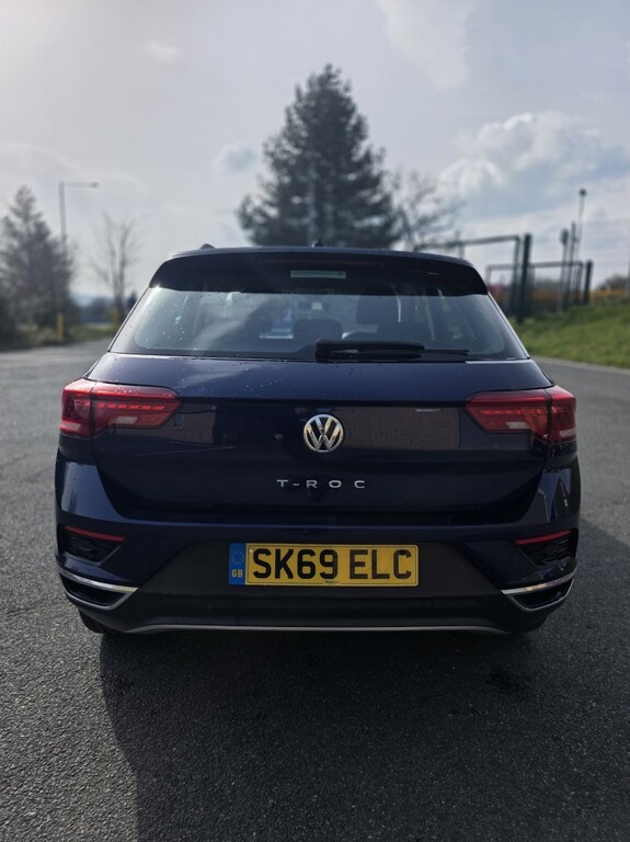Volkswagen T-Roc Suv 1.6 Tdi Se 2019 SK69ELC Blue #6