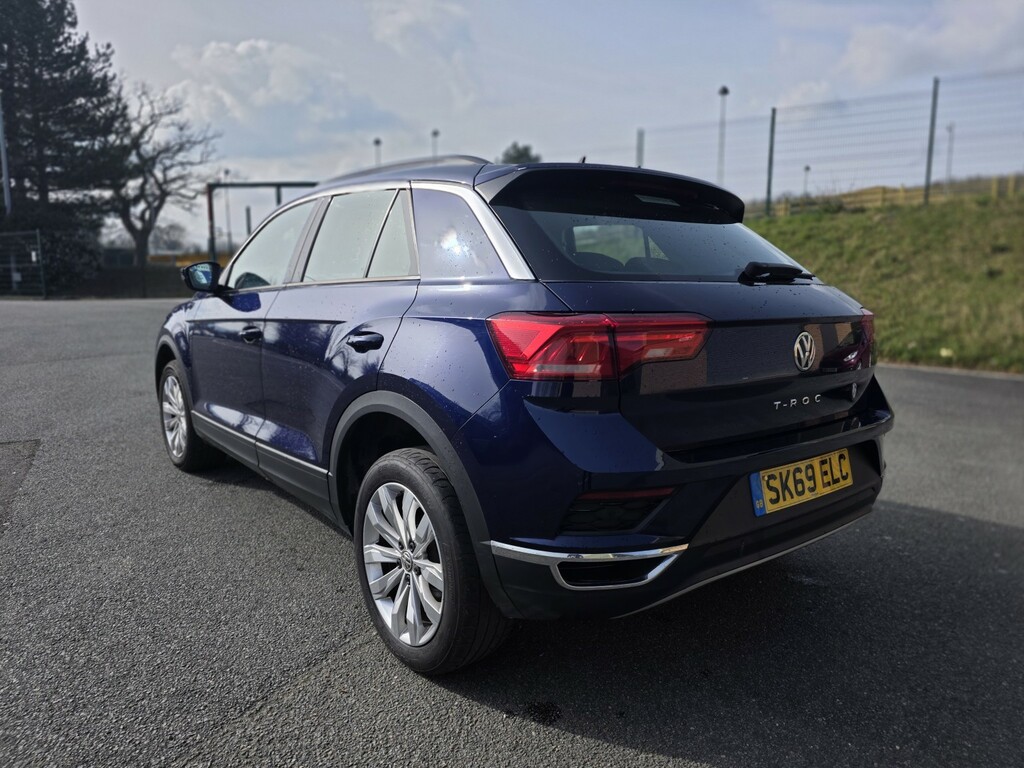 Volkswagen T-Roc Suv 1.6 Tdi Se 2019 SK69ELC Blue #5
