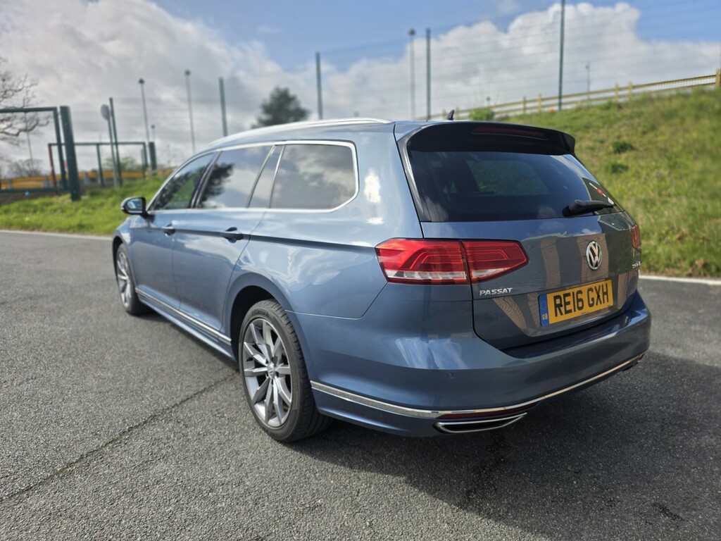 Volkswagen Passat Estate 2.0 Tdi Bluemotion Tech R-line 2016 RE16GXH Blue #5