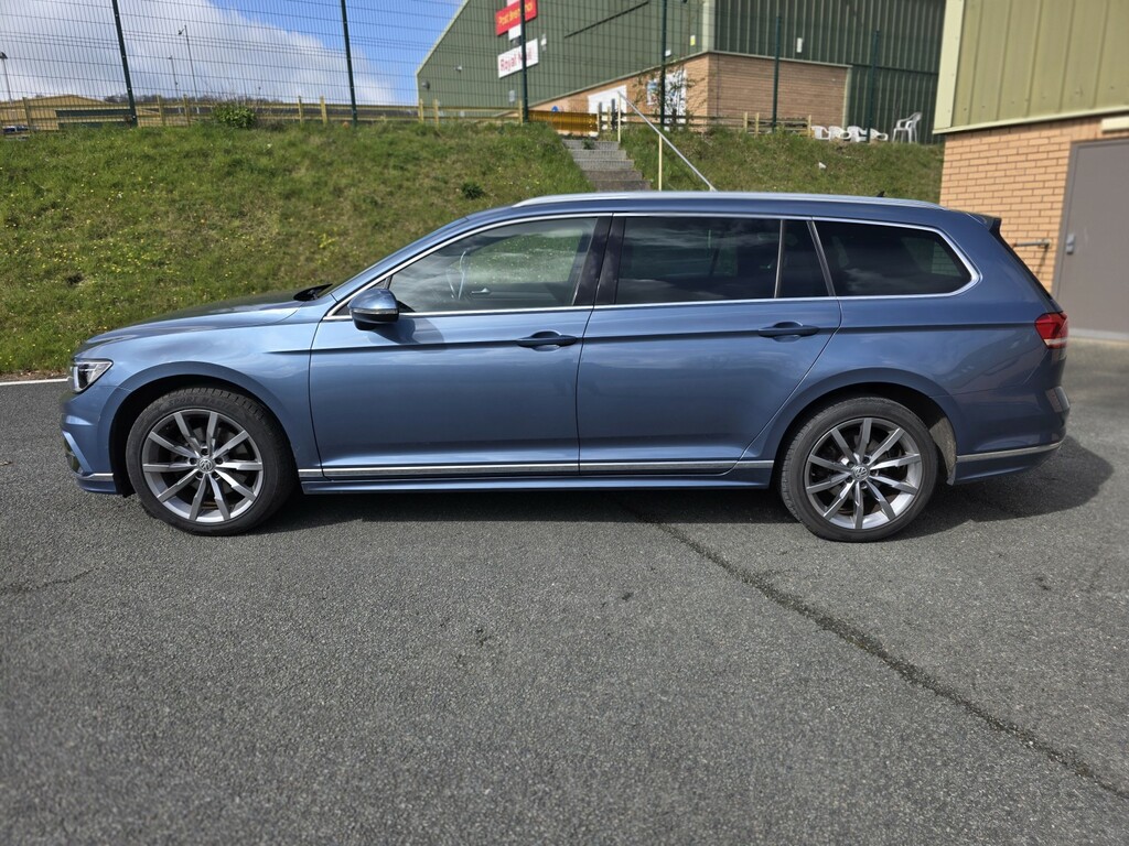Volkswagen Passat Estate 2.0 Tdi Bluemotion Tech R-line 2016 RE16GXH Blue #3