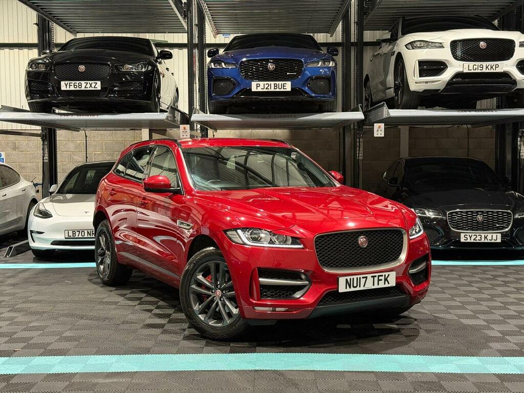 Jaguar F-Pace Suv 2.0 D180 R-sport Awd Euro 6 Ss 20 Red