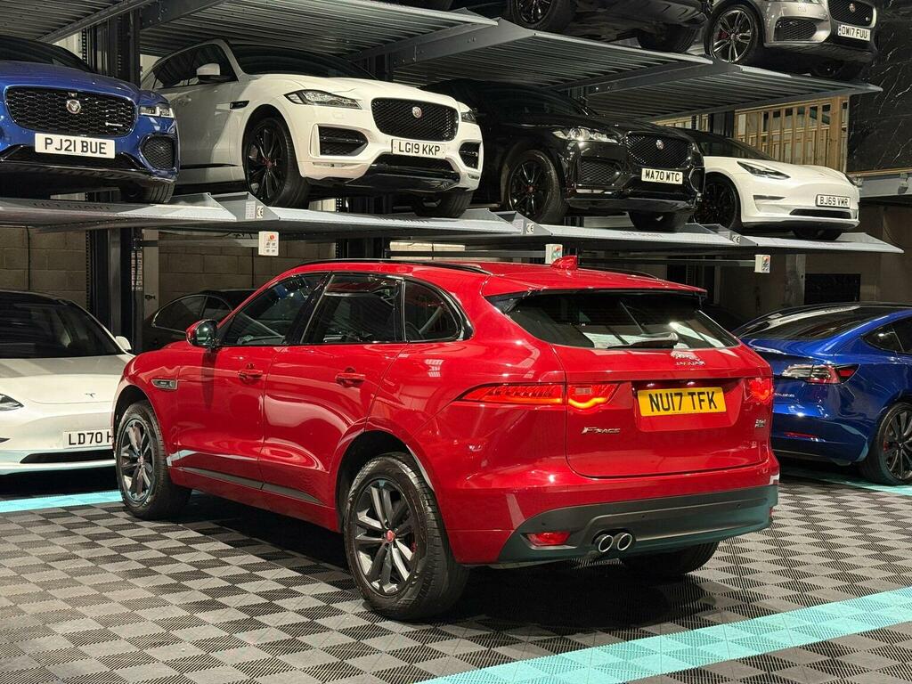Jaguar F-Pace Suv 2.0 D180 R-sport Awd Euro 6 Ss 20 NU17TFK Red #5
