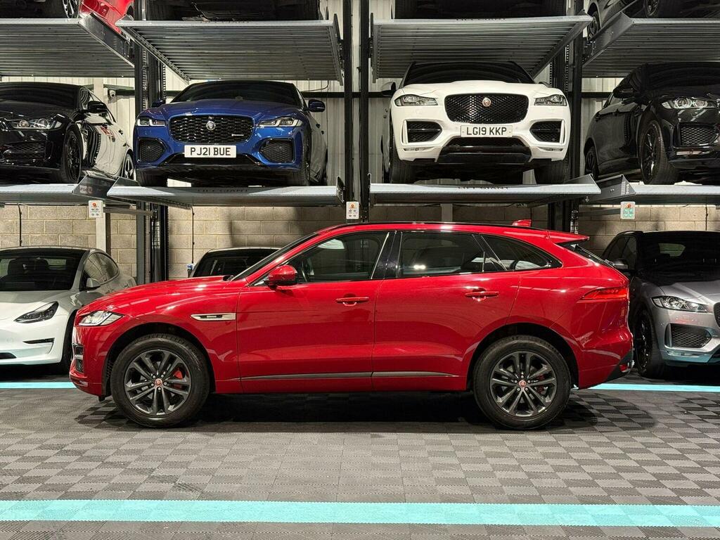 Jaguar F-Pace Suv 2.0 D180 R-sport Awd Euro 6 Ss 20 NU17TFK Red #4