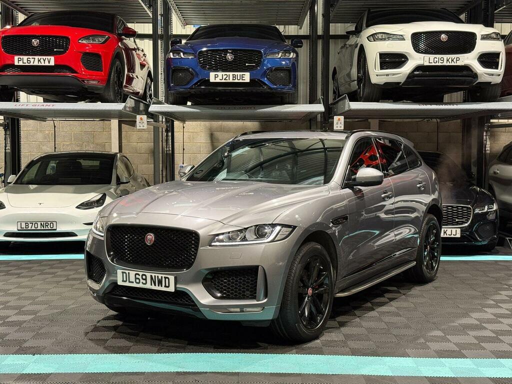 Jaguar F-Pace Suv 2.0 D180 Chequered Flag Awd Euro 6 Ss DL69NWD Grey #3