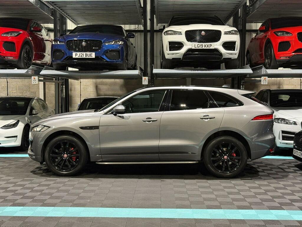 Jaguar F-Pace Suv 2.0 D180 Chequered Flag Awd Euro 6 Ss DL69NWD Grey #4