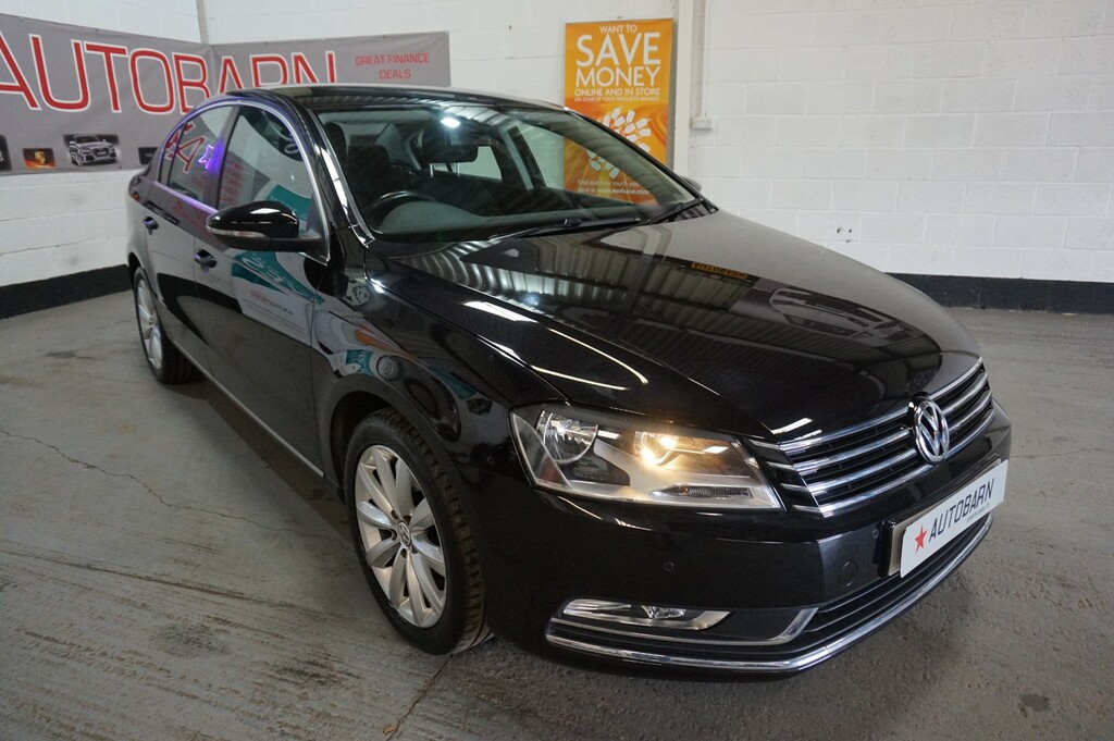 Volkswagen Passat Saloon 2.0 Tdi Bluemotion Tech Se 201161 Black #3