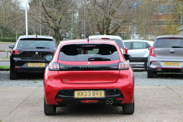 Peugeot 208 1.2 Puretech Allure Premium Hatchback KK23BVX Red #4