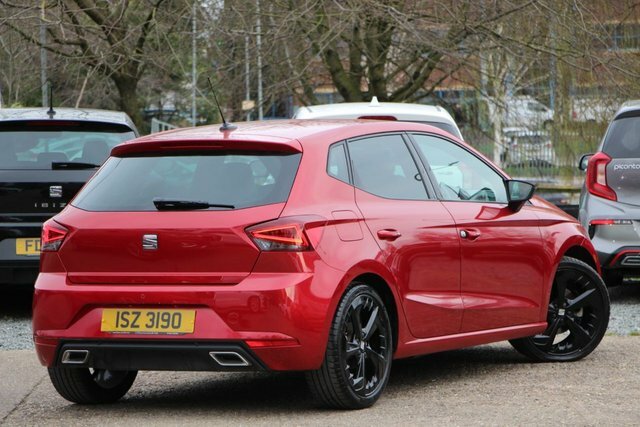 Seat Ibiza 1.0 Tsi Fr Sport Hatchback Euro ISZ3190 Red #3