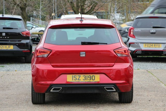 Seat Ibiza 1.0 Tsi Fr Sport Hatchback Euro ISZ3190 Red #4