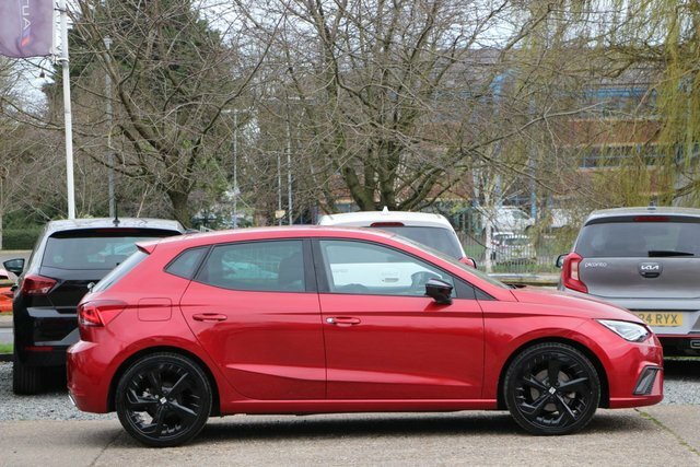 Seat Ibiza 1.0 Tsi Fr Sport Hatchback Euro ISZ3190 Red #2