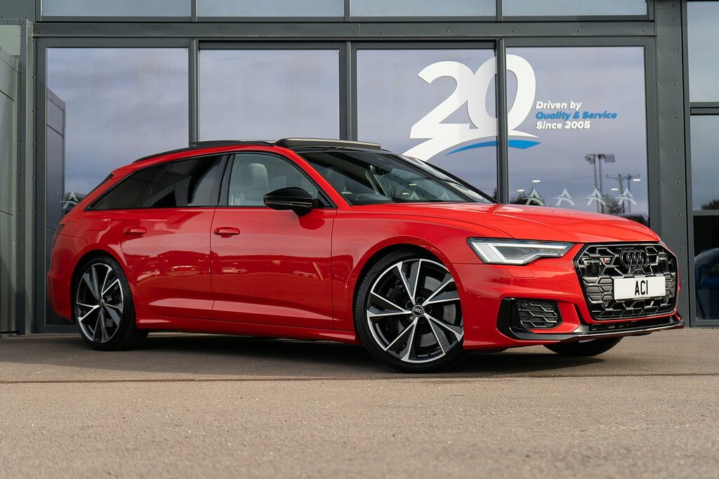 Audi S6 Avant Tdi V6 Black Edition Red