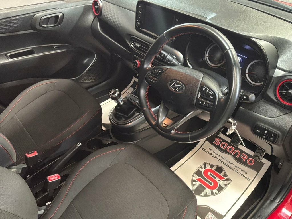 Hyundai I10 1L N Line SY71XOV Red #6