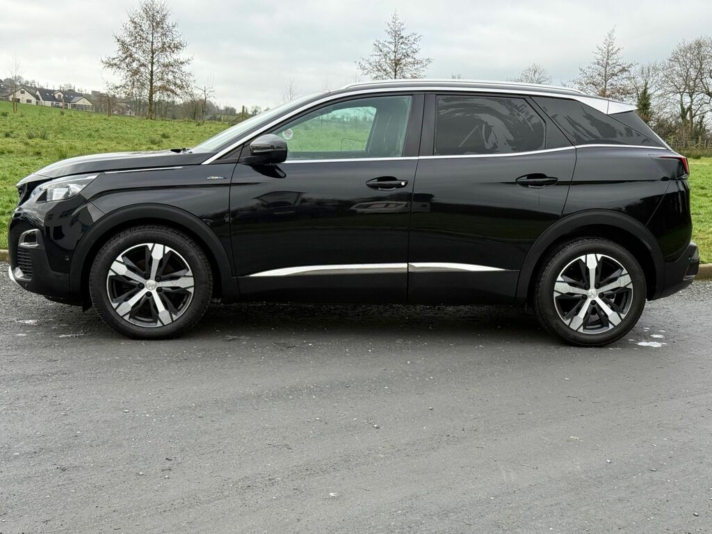 Peugeot 3008 2018 1.6 Bluehdi Gt Line Suv Eur SF18YRZ Black #5