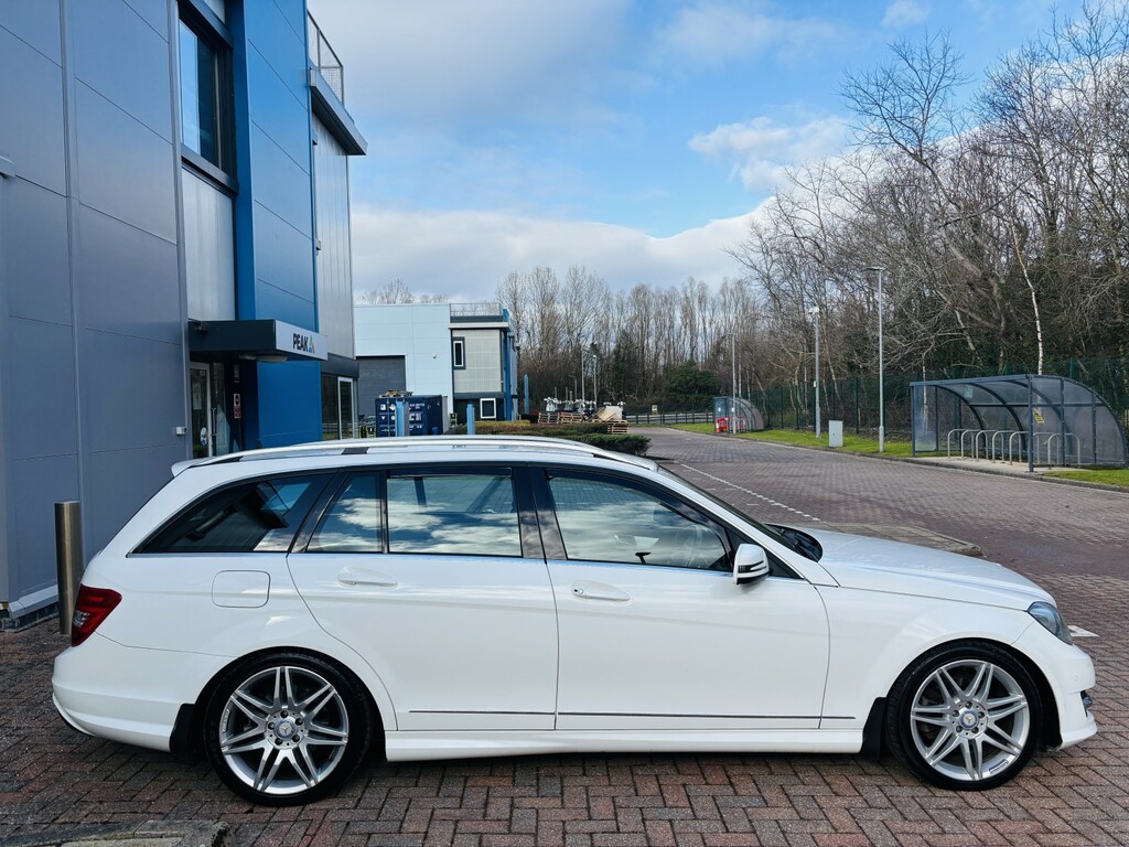 Mercedes-Benz C Class 2.1 C250 Cdi Amg Sport Plus WF63XHX White #6