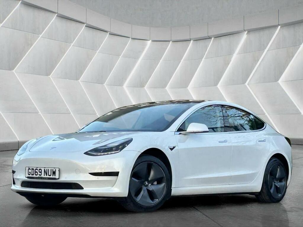Tesla Model 3 Saloon Standard Range Plus Rwd 202069 White