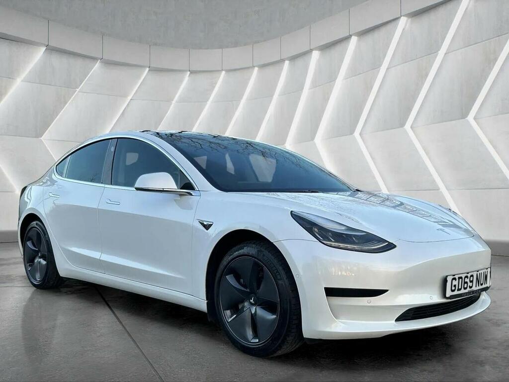 Tesla Model 3 Saloon Standard Range Plus Rwd 202069 GD69NUW White #3