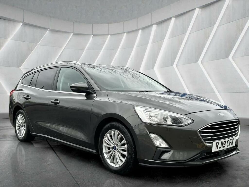 Ford Focus Estate 1.5 Ecoblue Titanium Euro 6 Ss 2019 RJ19CFK Grey #3