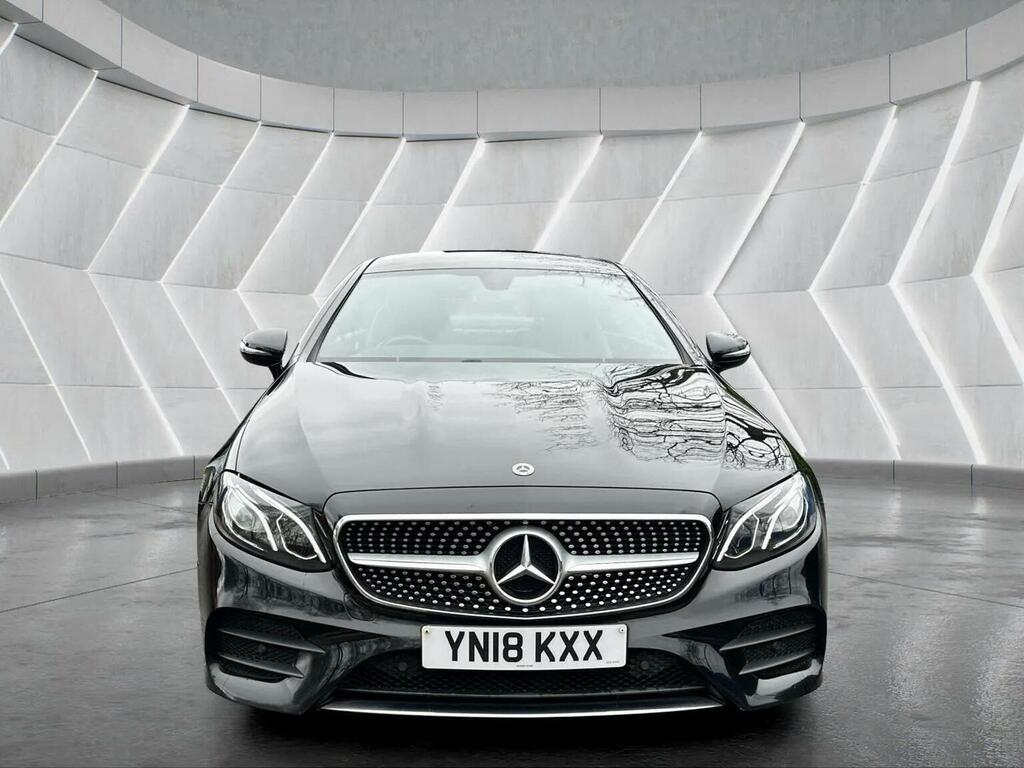 Mercedes-Benz E Class Coupe 2.0 E220d Amg Line G-tronic Euro 6 Ss YN18KXX Black #2