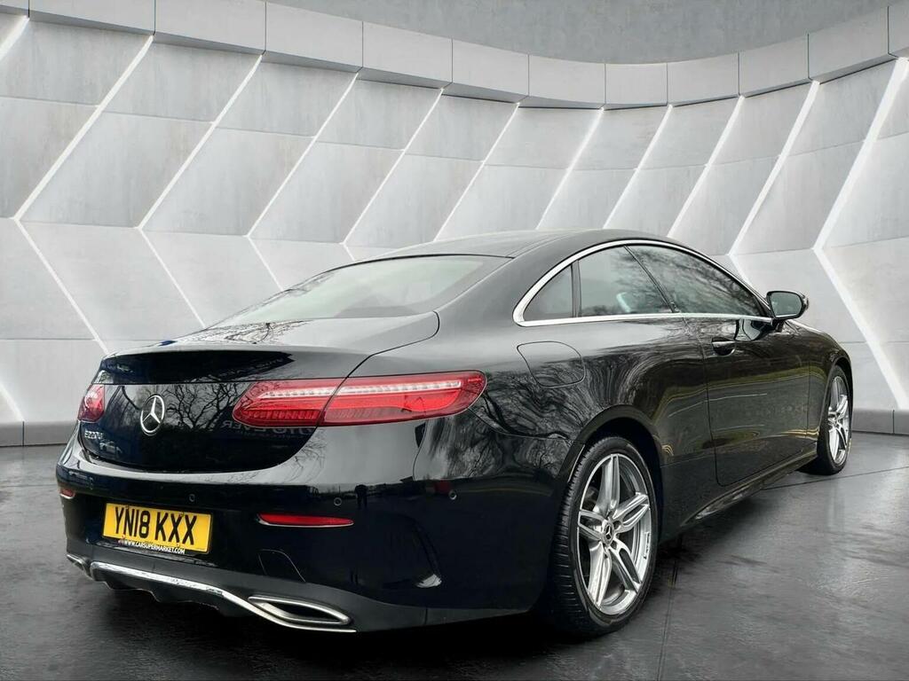 Mercedes-Benz E Class Coupe 2.0 E220d Amg Line G-tronic Euro 6 Ss YN18KXX Black #6