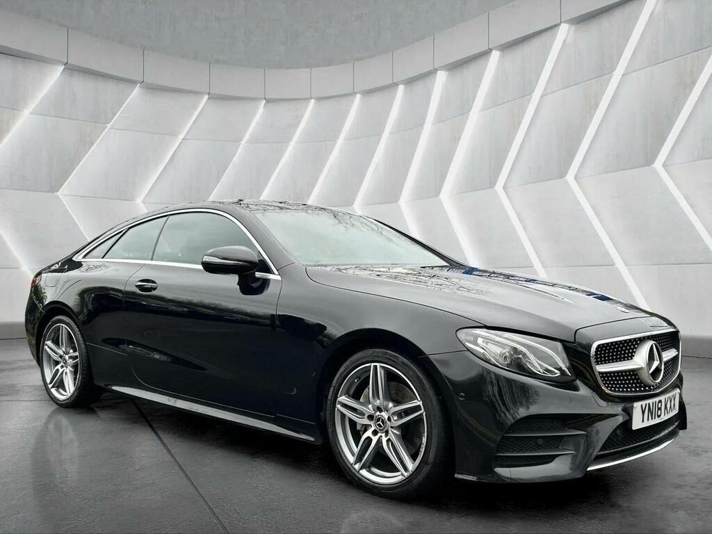 Mercedes-Benz E Class Coupe 2.0 E220d Amg Line G-tronic Euro 6 Ss YN18KXX Black #3