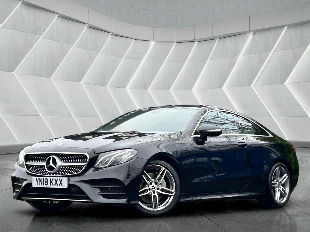 Mercedes-Benz E Class Coupe 2.0 E220d Amg Line G-tronic Euro 6 Ss YN18KXX Black