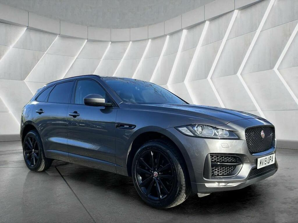 Jaguar F-Pace Suv 2.0 D180 R-sport Awd Euro 6 Ss 20 MV19UPA Grey #3