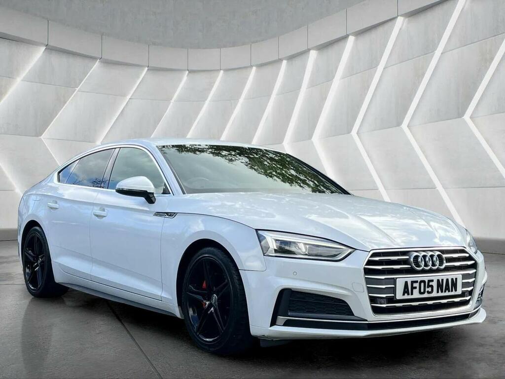Audi A5 Hatchback 2.0 Tdi Ultra S Line Sportback S Tronic AF05NAN White #4